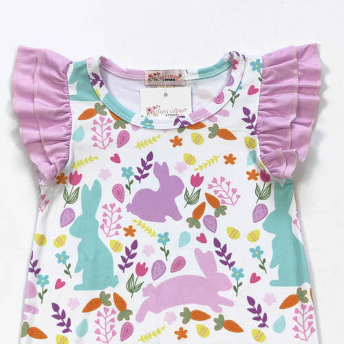 Pretty Pastel Bunny Infant romper