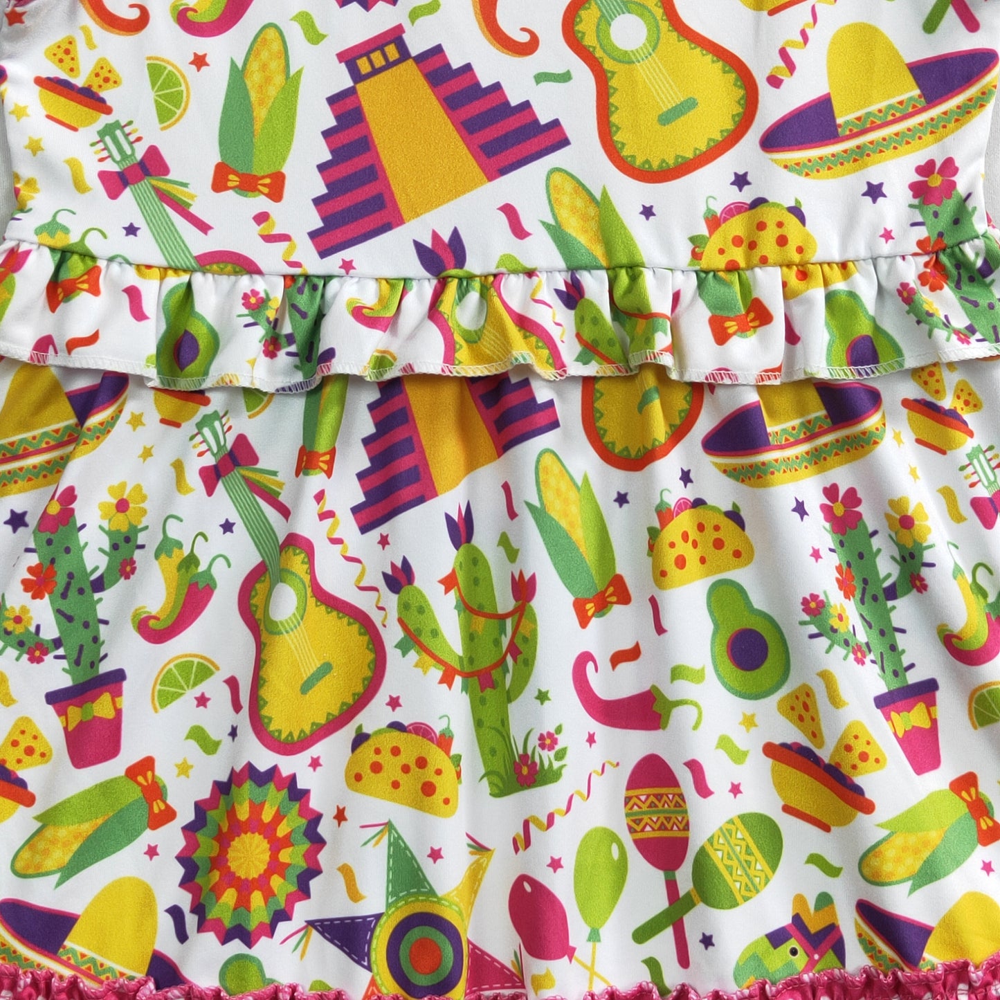 La Fiesta Double Ruffle Dress