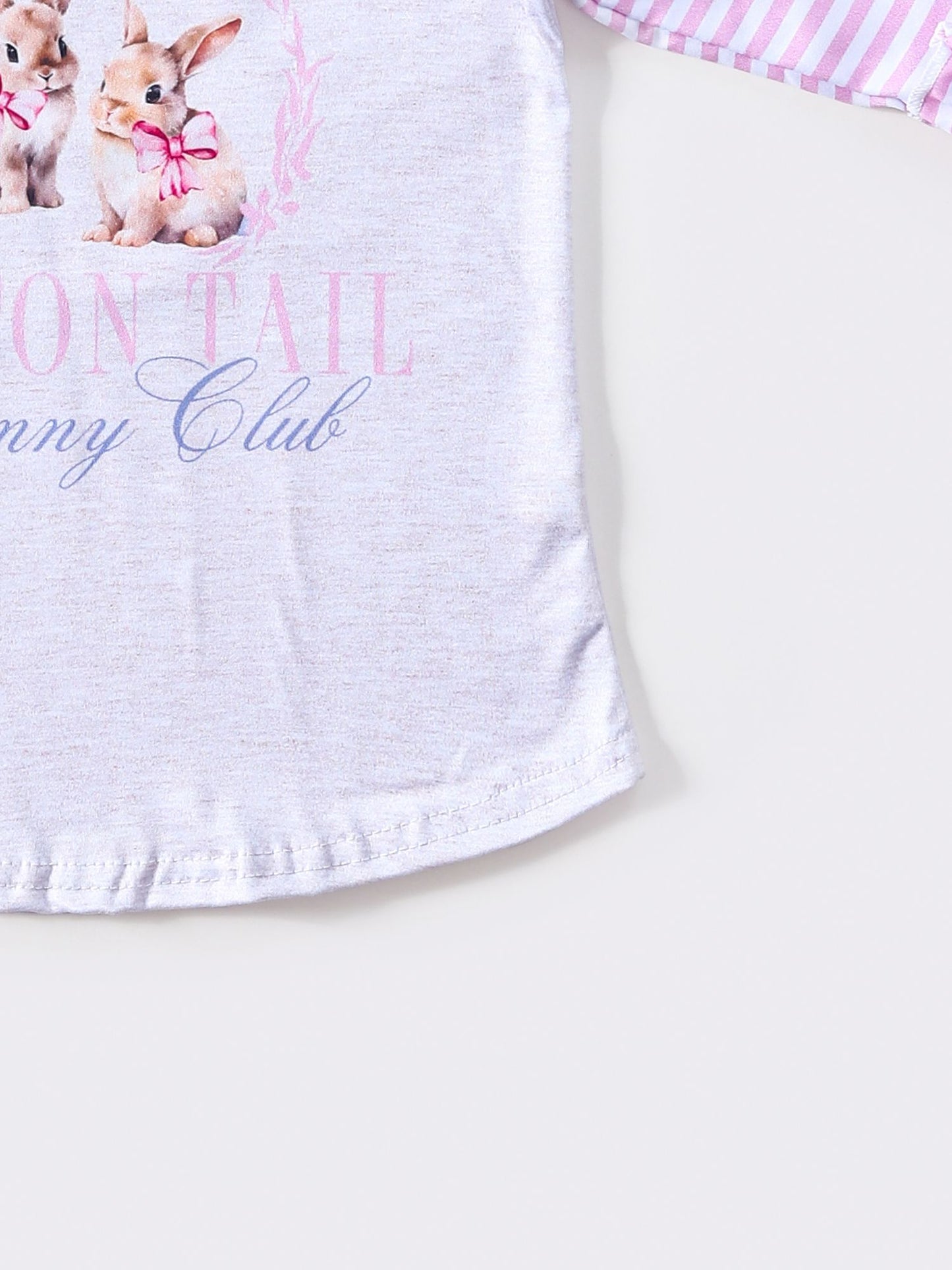 Cottontail-Bunny Club Girl's Raglan Shirt