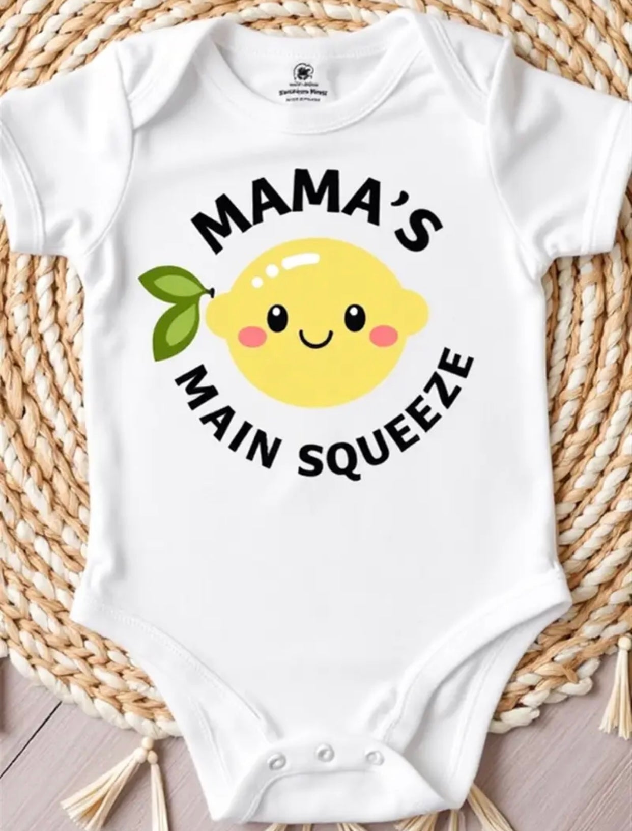 Main Squeeze Lemon Romper