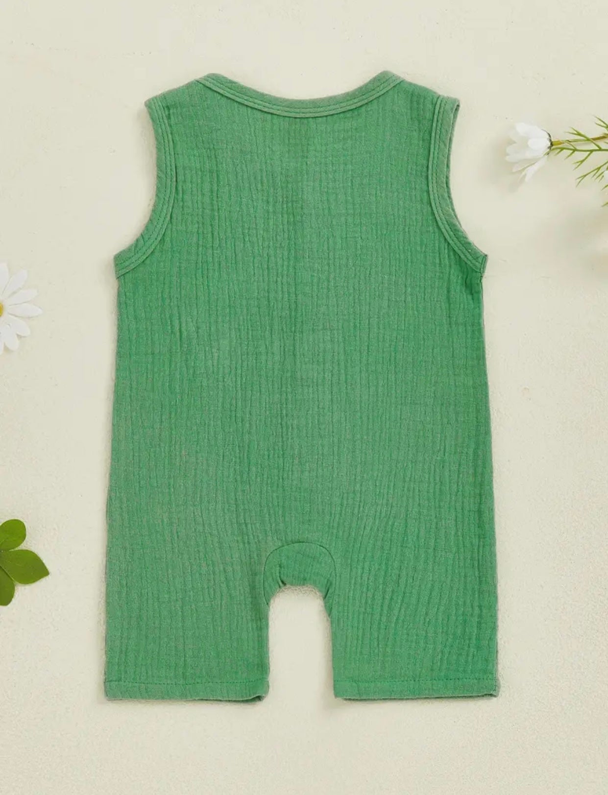 Hole-in-One Shorty Romper