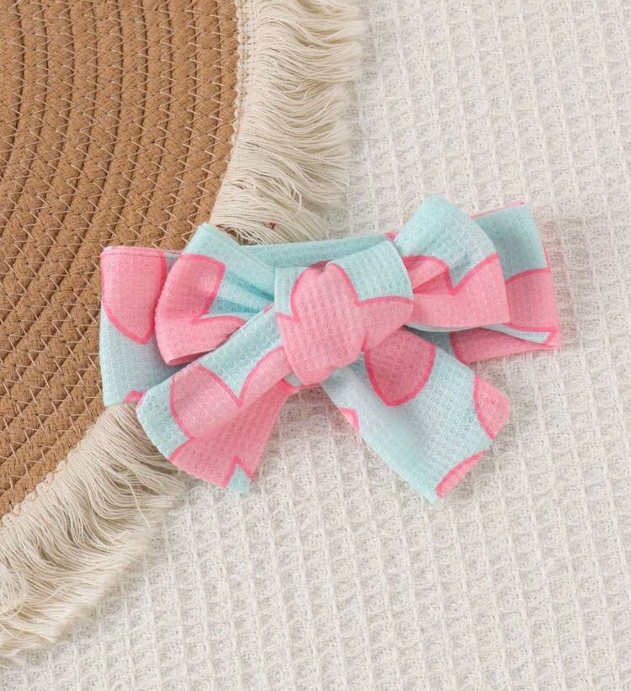 Pink starfish 3-pc Bummie set