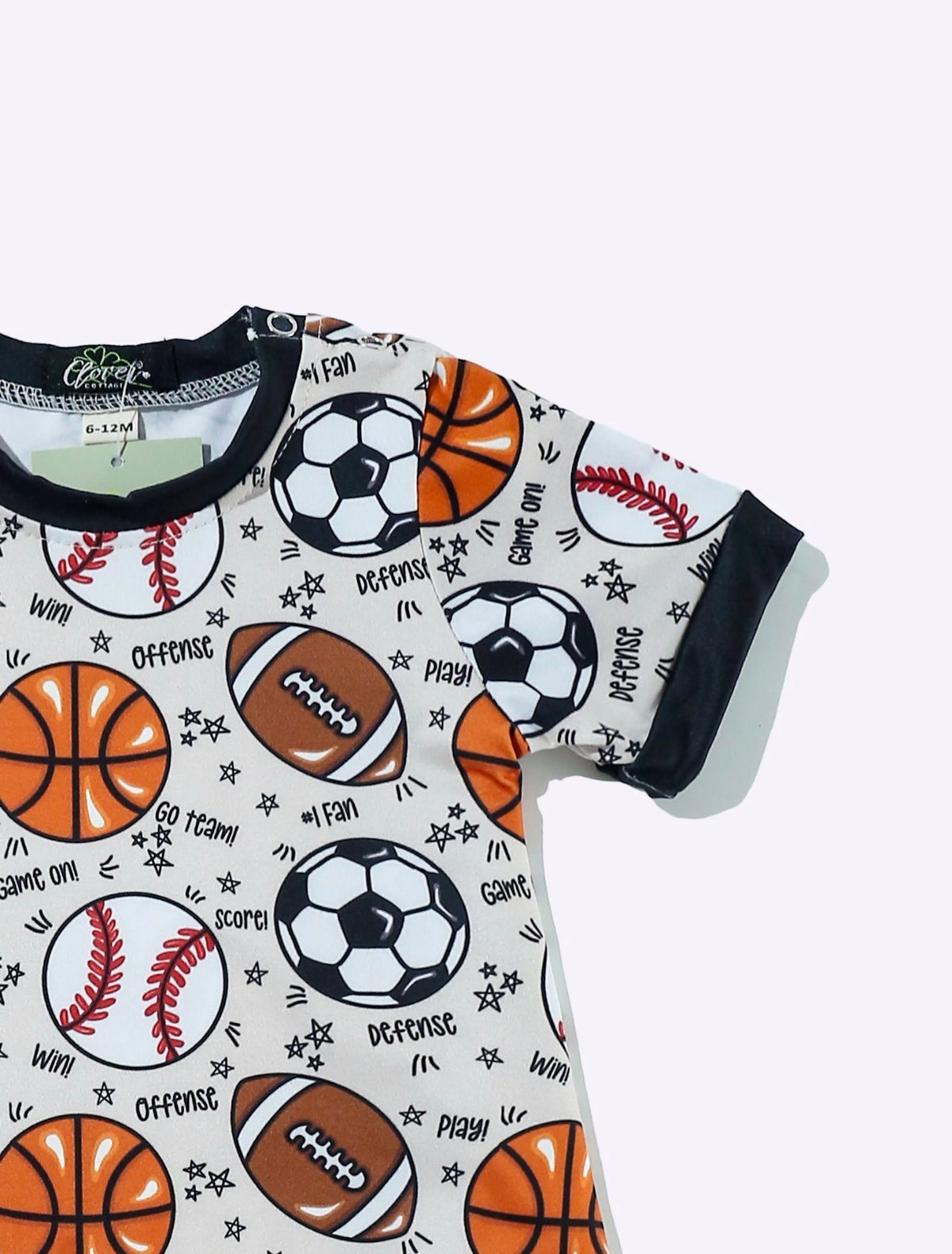 Balls Out Sport Lovers Romper
