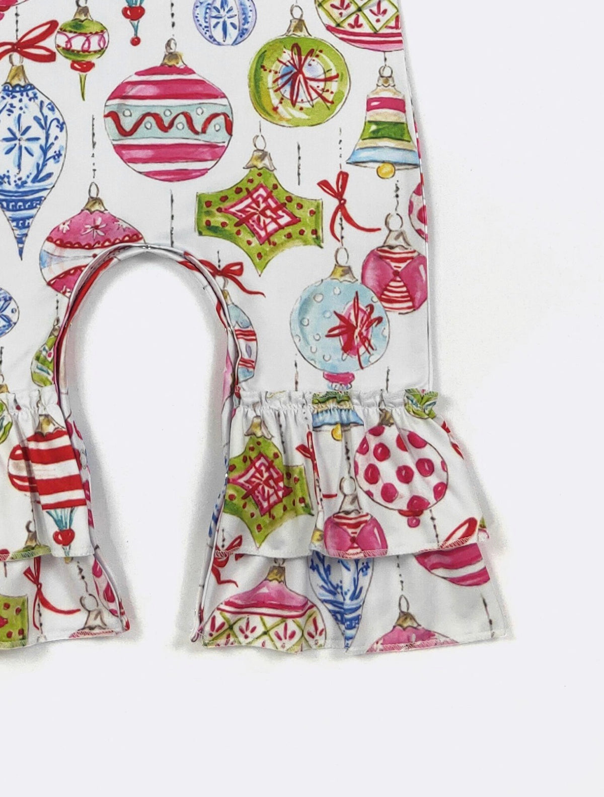 Glass Ornament Infant Girl's Romper