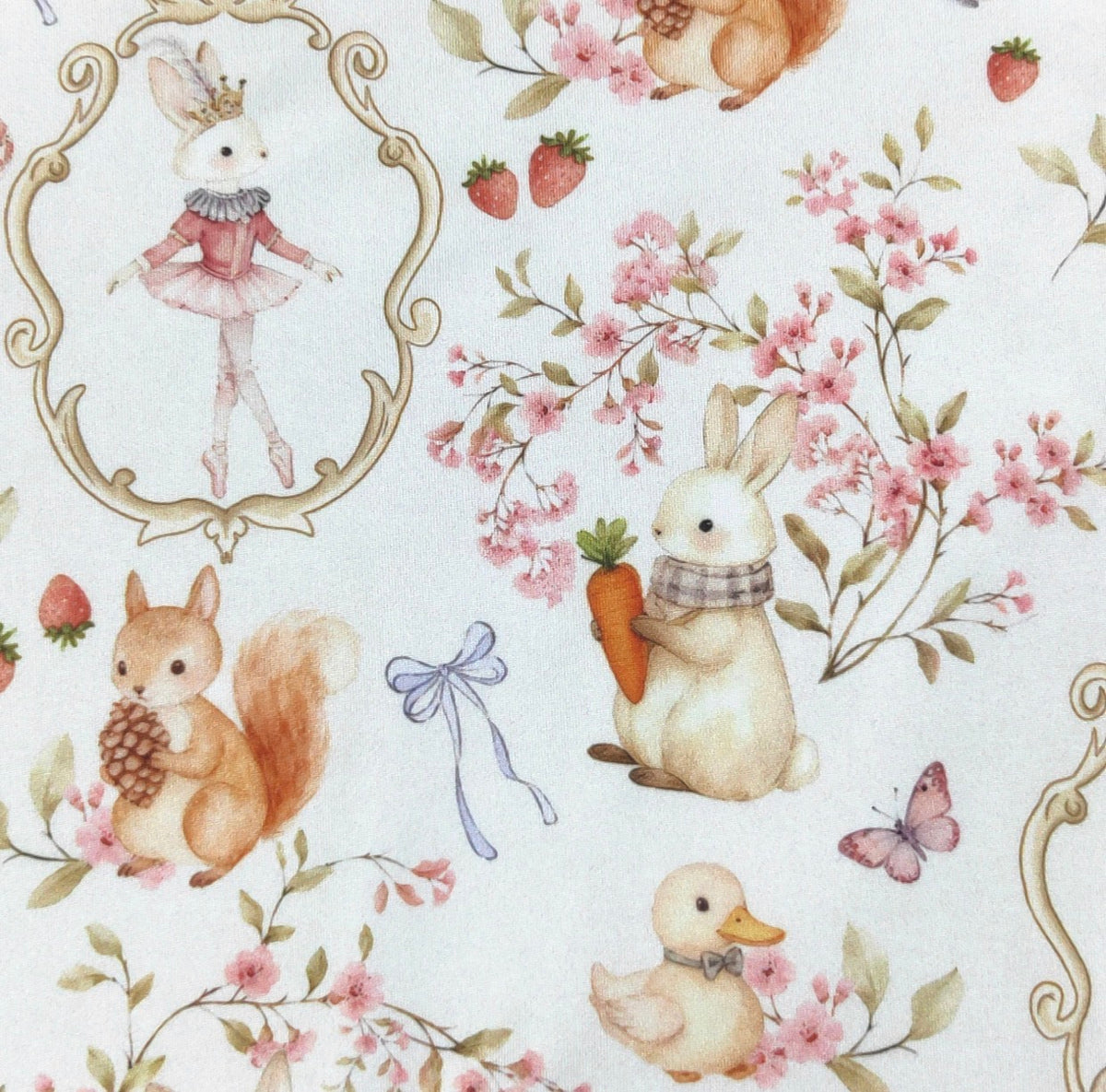 Antique Garden Girl's Infant Romper