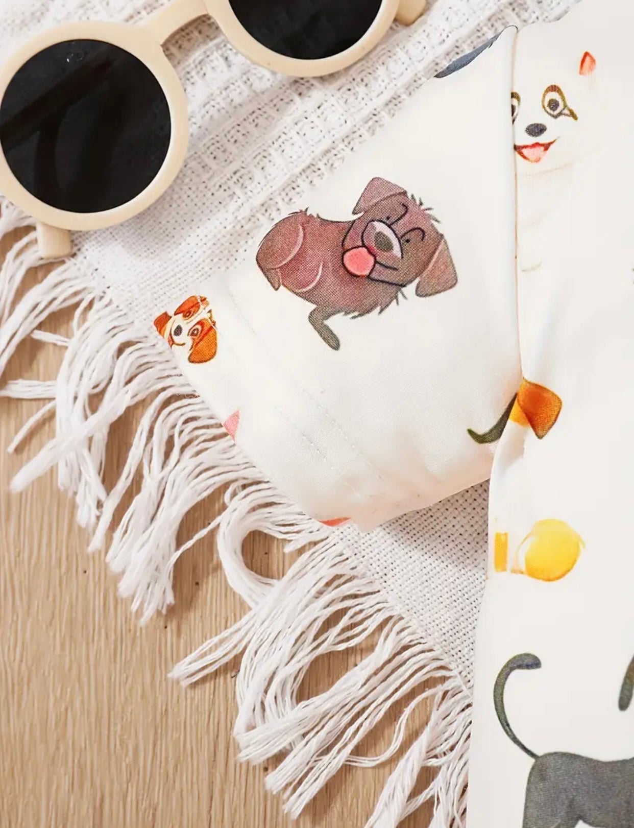 Puppy Pals Shorty Romper