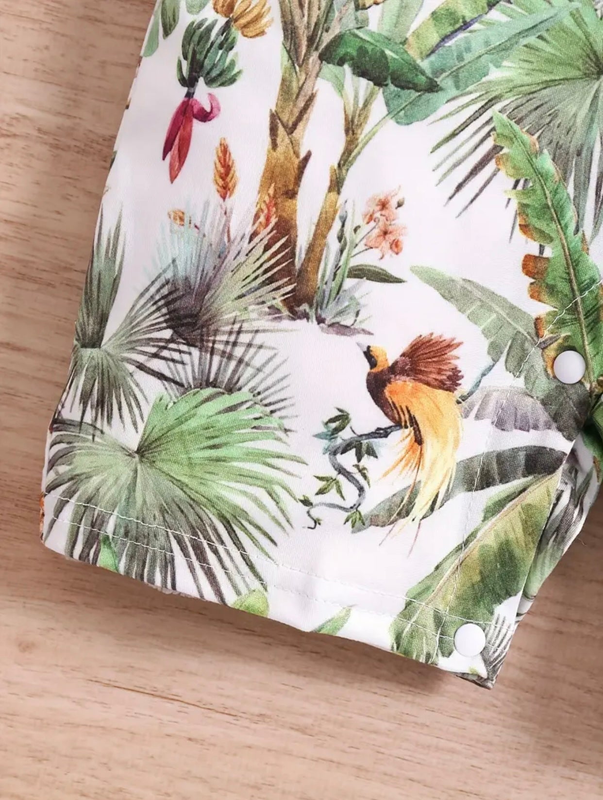 Mighty Jungle Shorty Romper