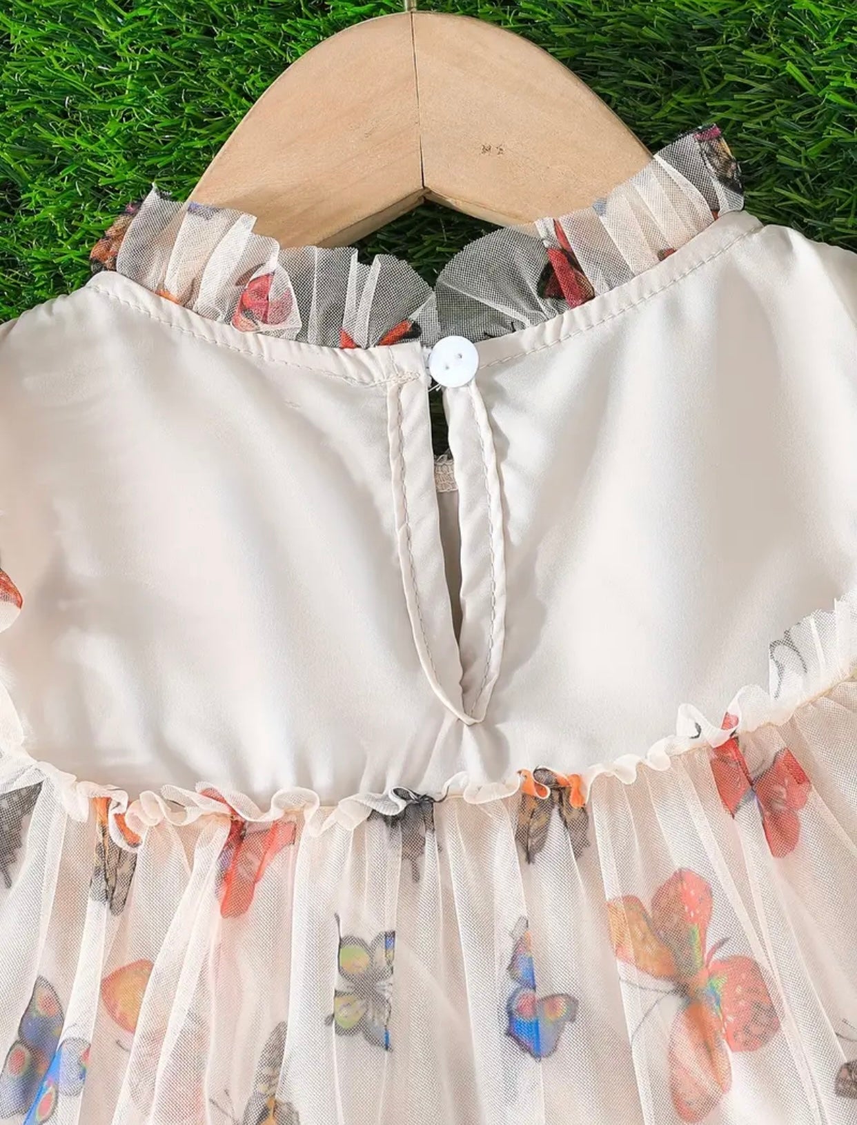 Flutter Away-Tulle A-line dress