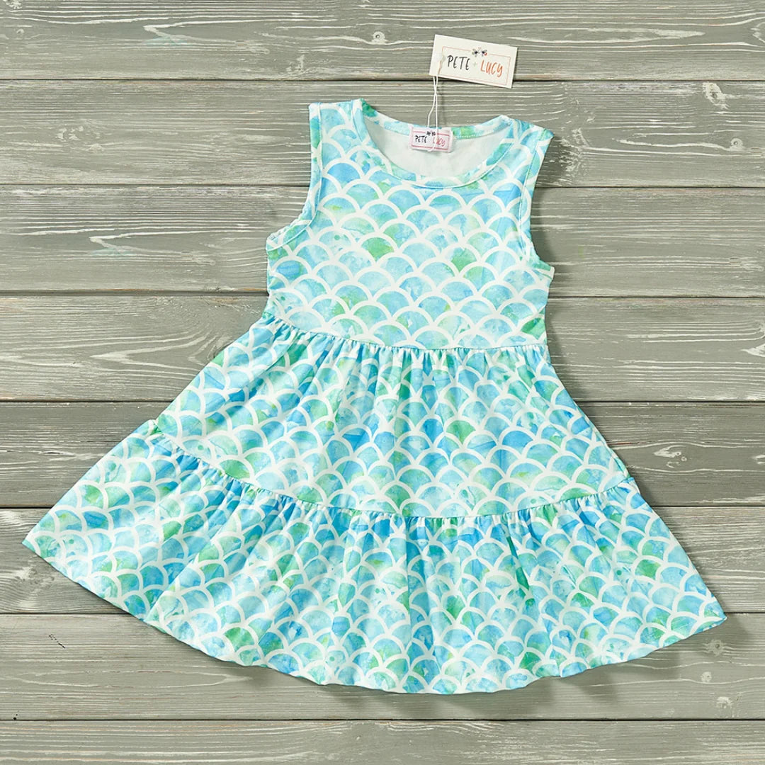 Marvelous Mermaid Sleeveless Dress