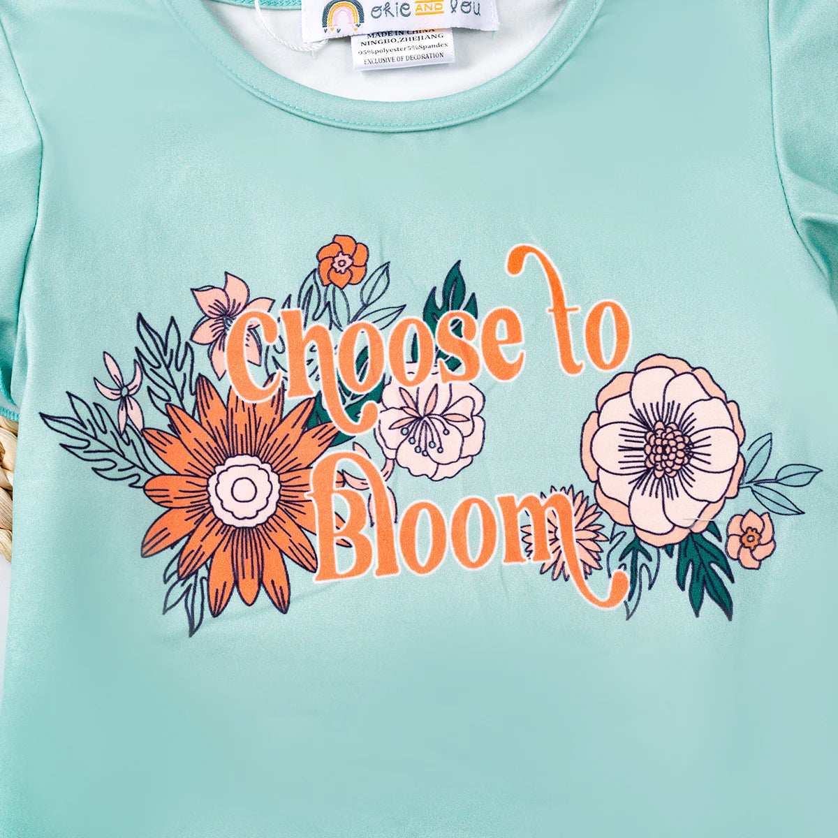 Choose to Bloom 2-pc Pant Set