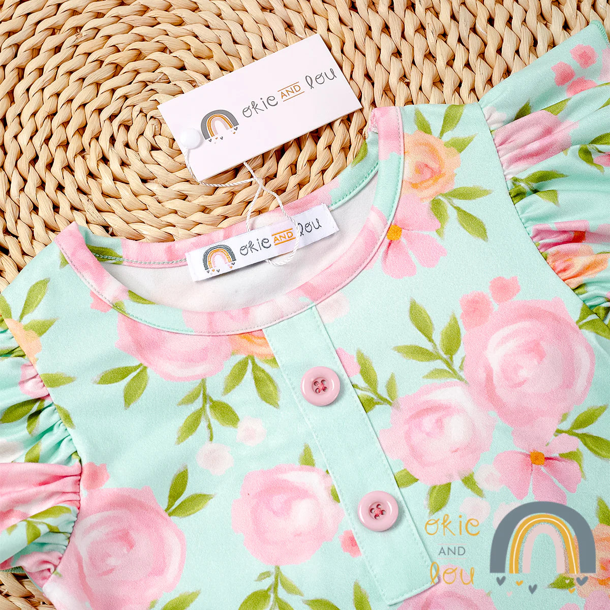 Stay Wild-Flower Child Infant Romper