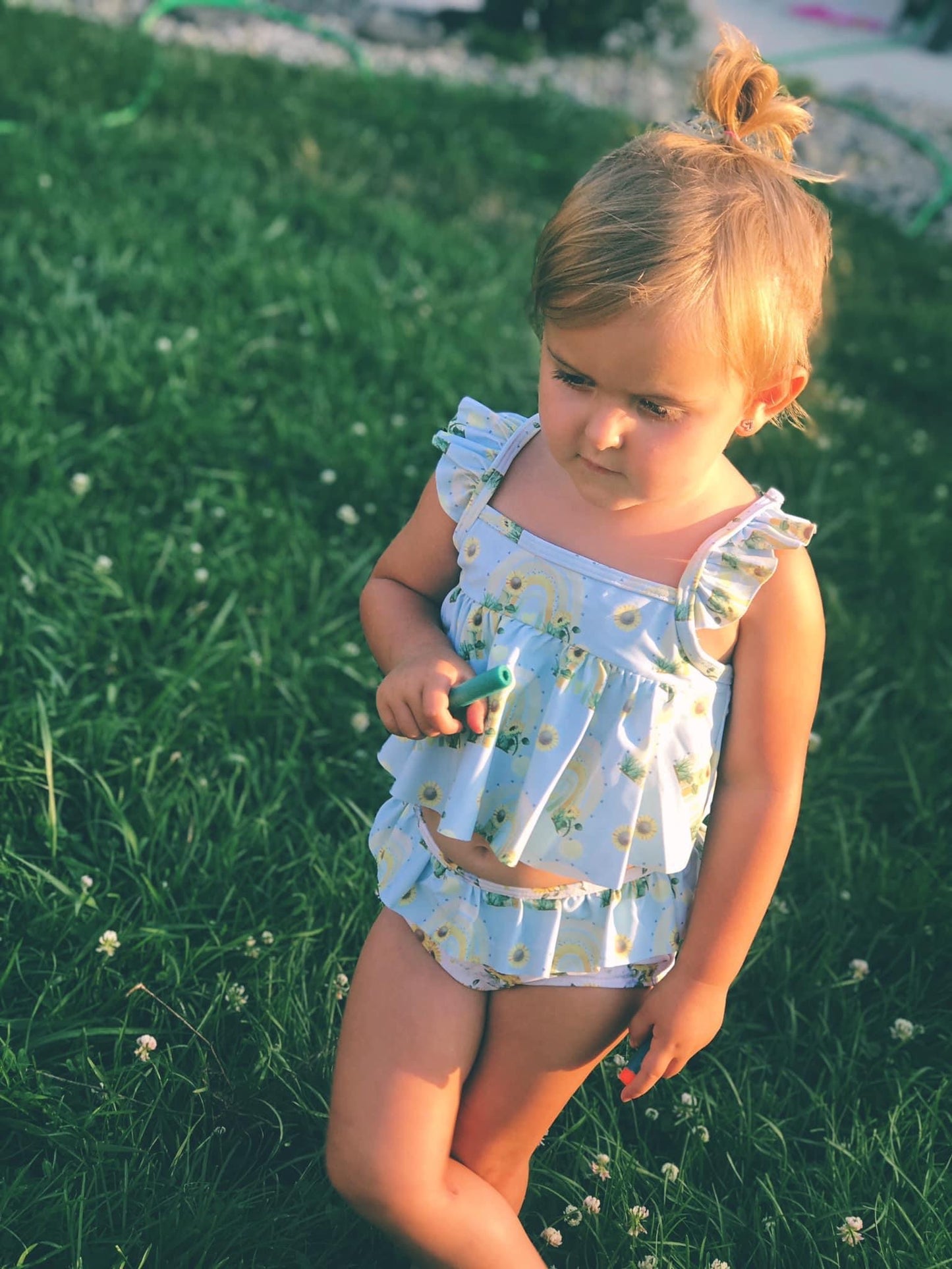 Happy sunflower 2 PC swimsuit