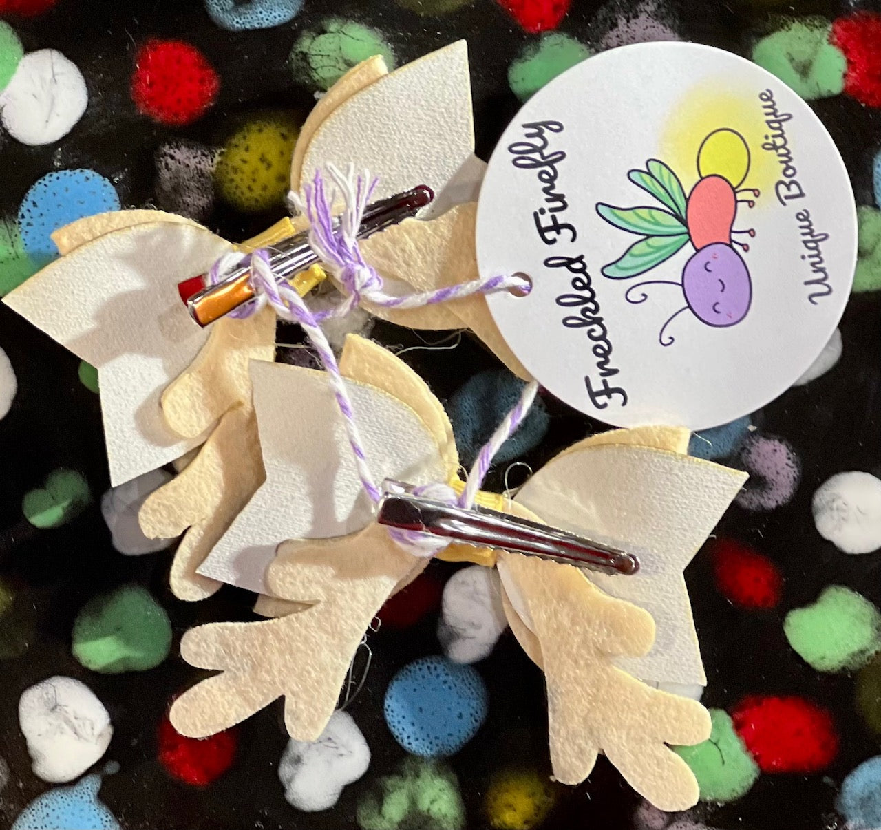 Oh So Sweet Owl Hair Clips