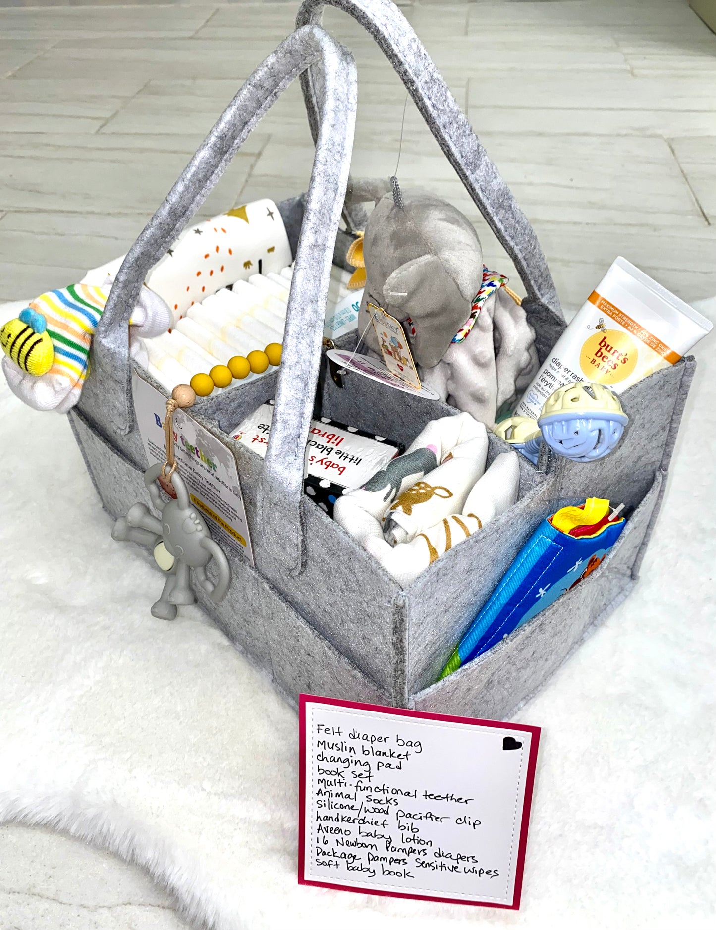 Diaper Caddy Gift Set