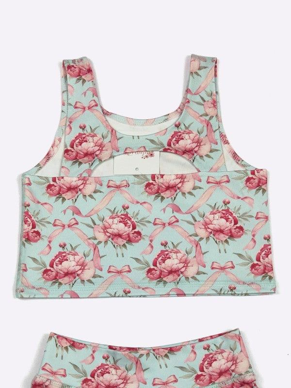 Blooming Coquette Girl's Skort Set