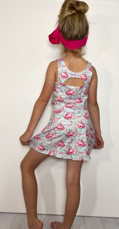 Blooming Coquette Girl's Skort Set