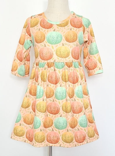 Fancy-Fall Pumpkin Dress