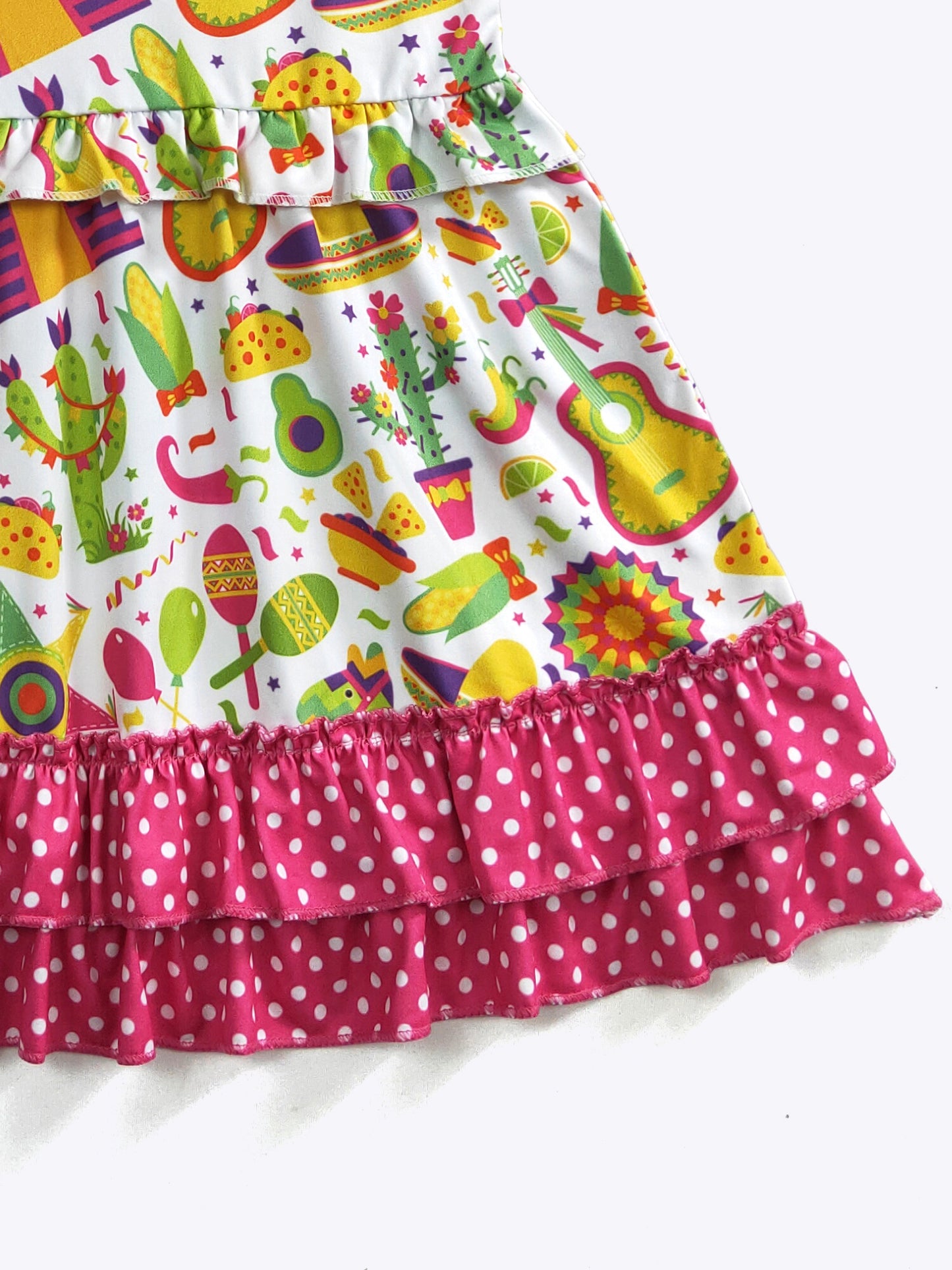 La Fiesta Double Ruffle Dress