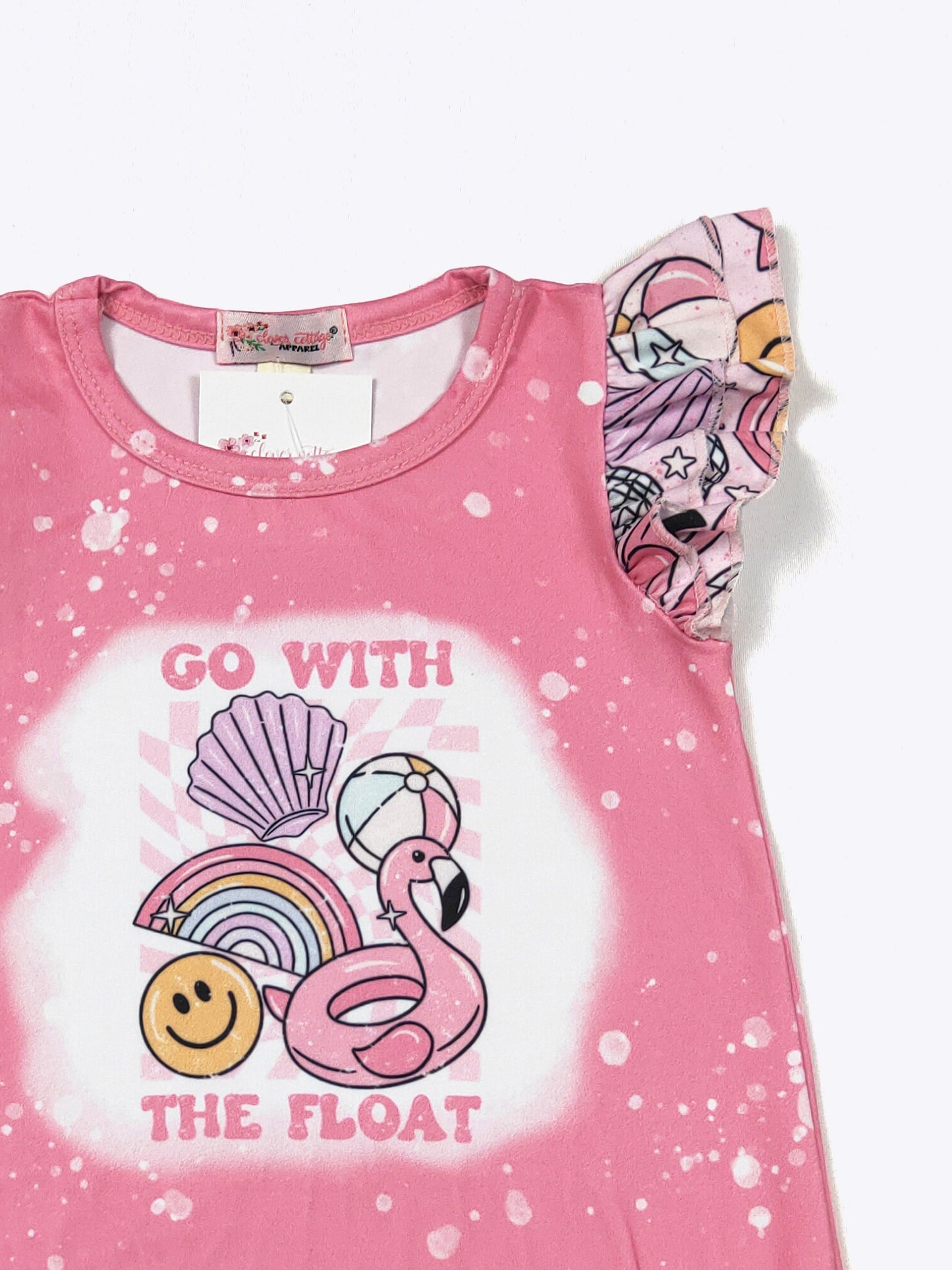"Go with the Float" Girl's Infant Romper
