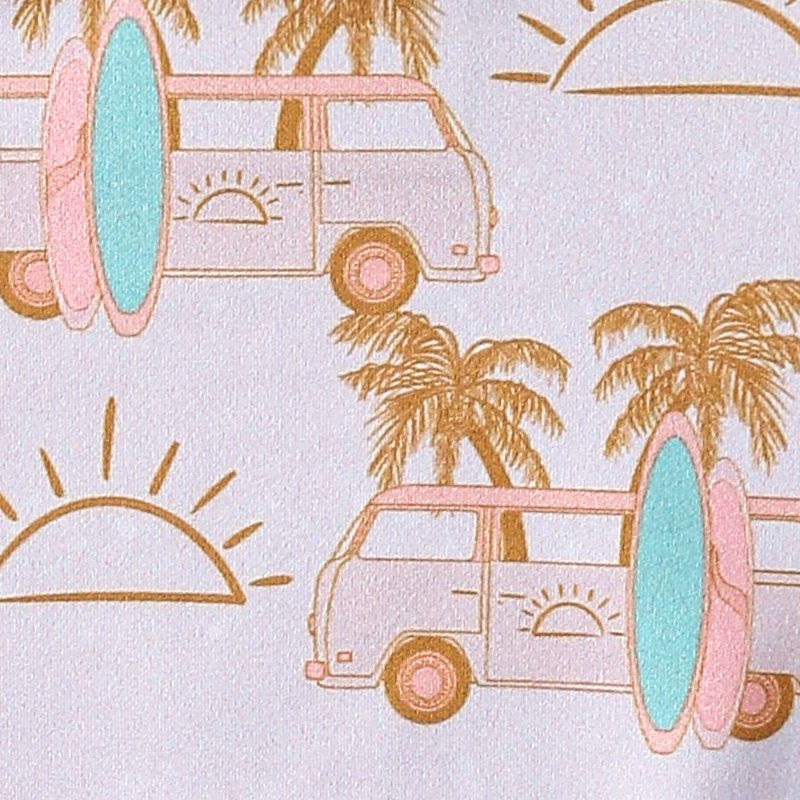 "Surf's Up" flutter sleeve pocket dress
