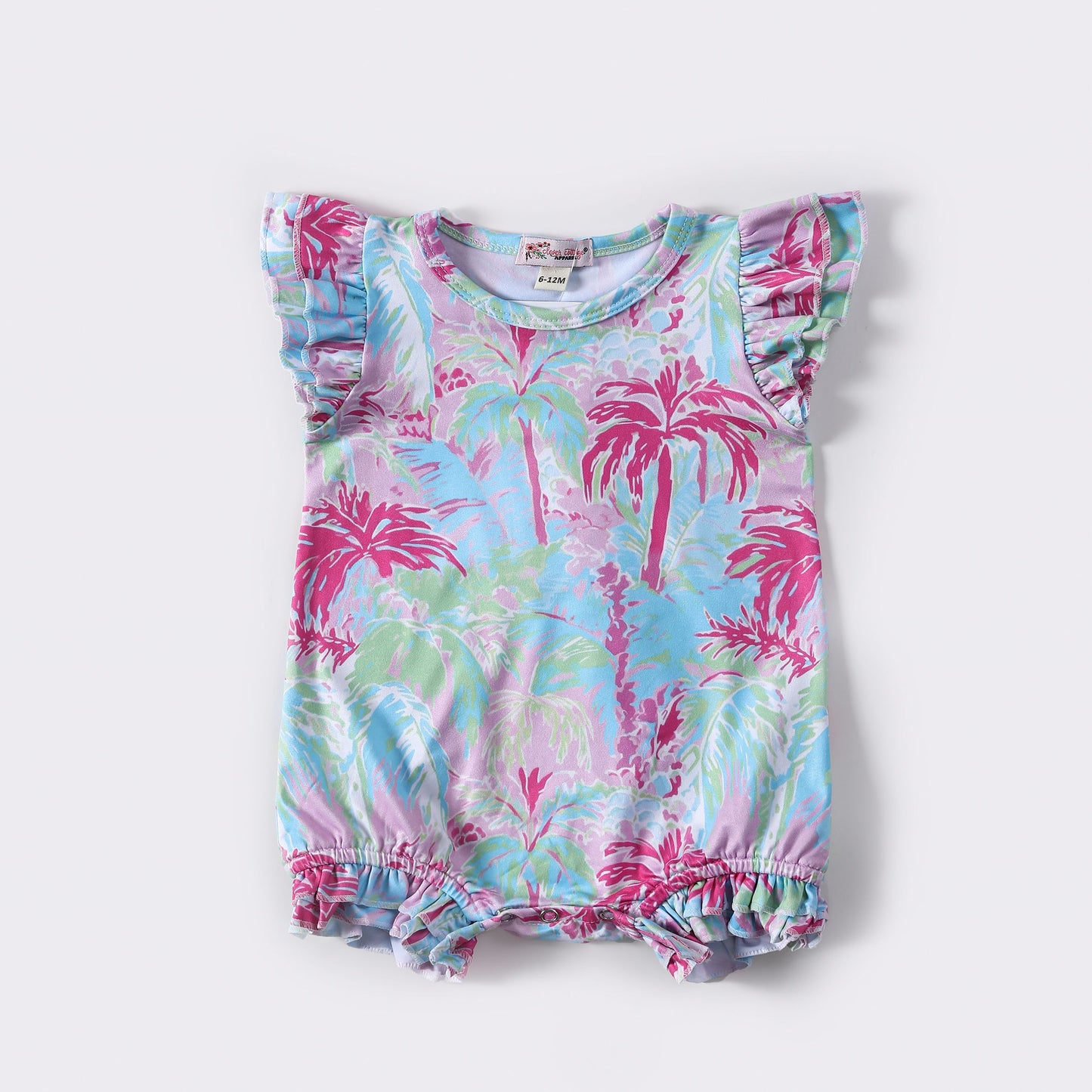Flutter Sleeve bubble rompers