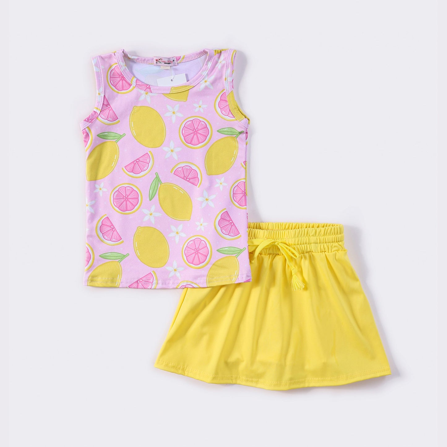 Pink Lemon 2-piece Skort set