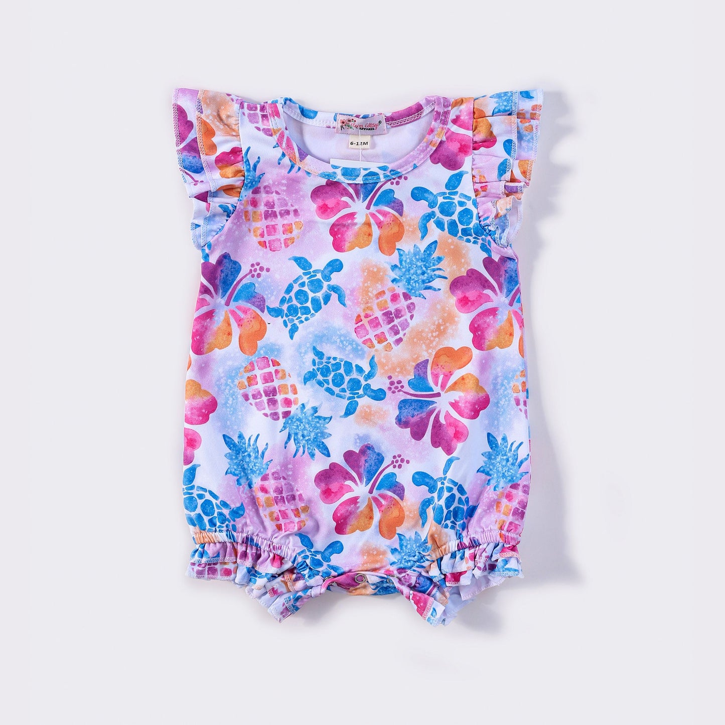 Flutter Sleeve bubble rompers