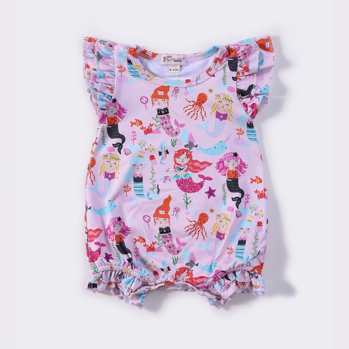 Flutter Sleeve bubble rompers