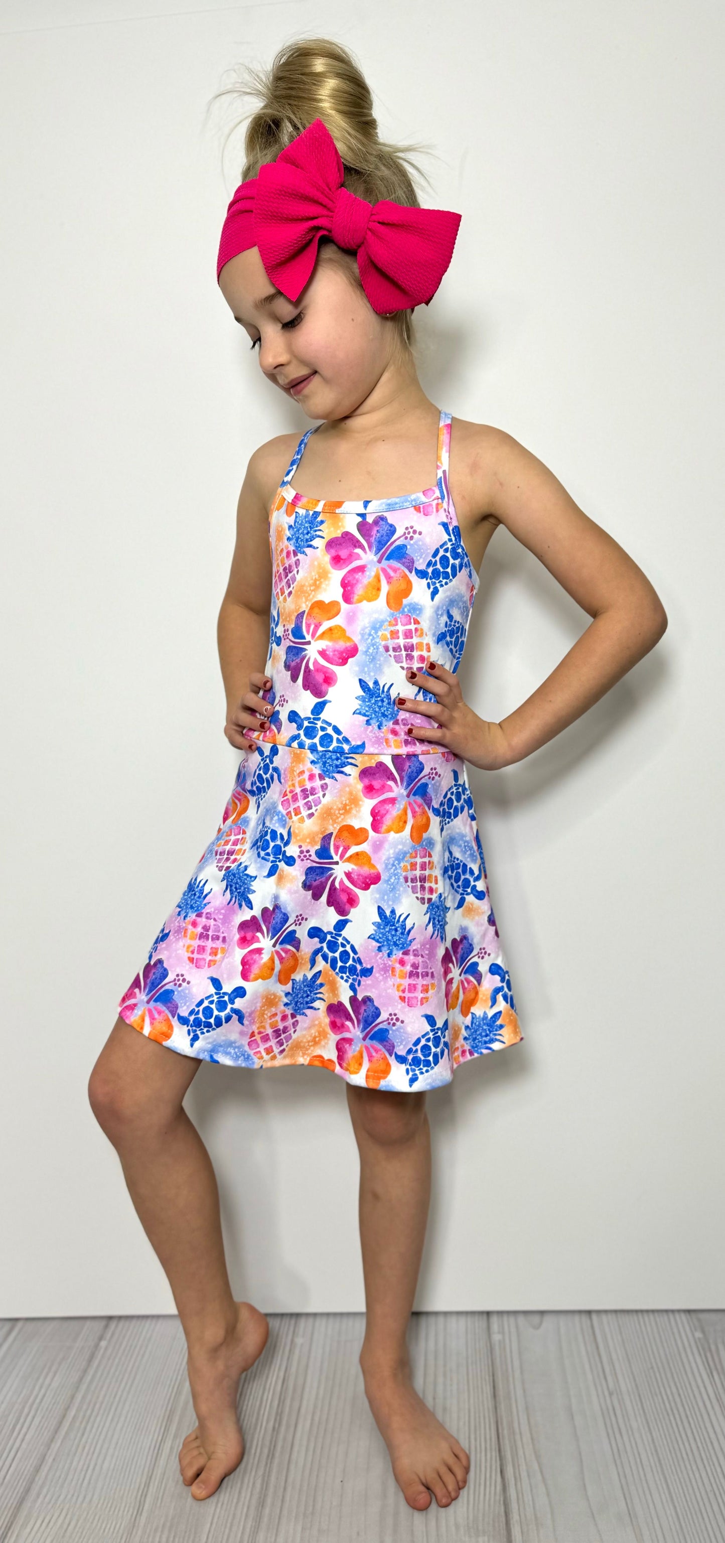Aloha Girl's Athletic Dress