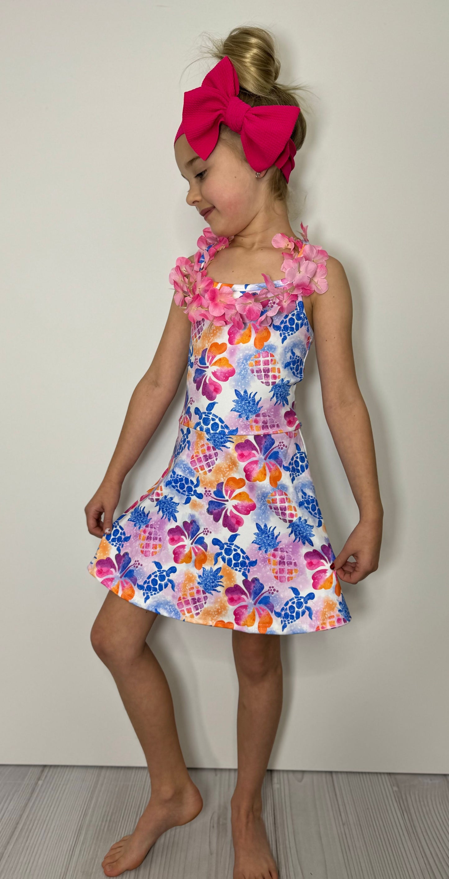 Aloha Girl's Athletic Dress