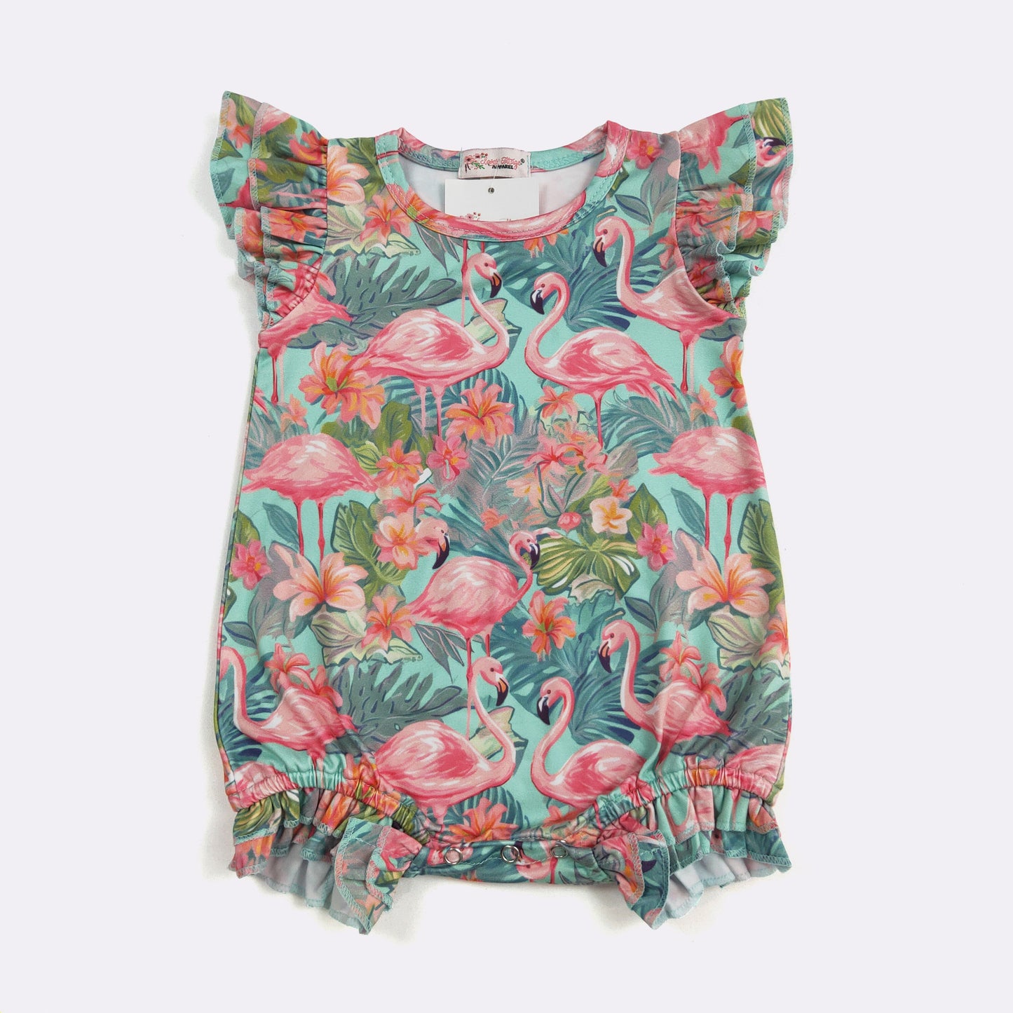 Flutter Sleeve bubble rompers