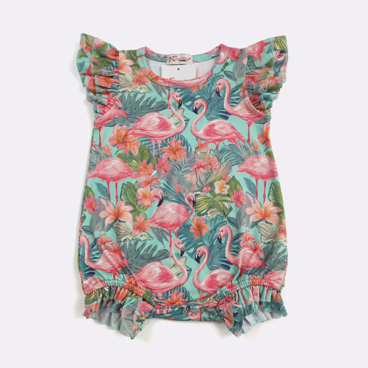 Flutter Sleeve bubble rompers