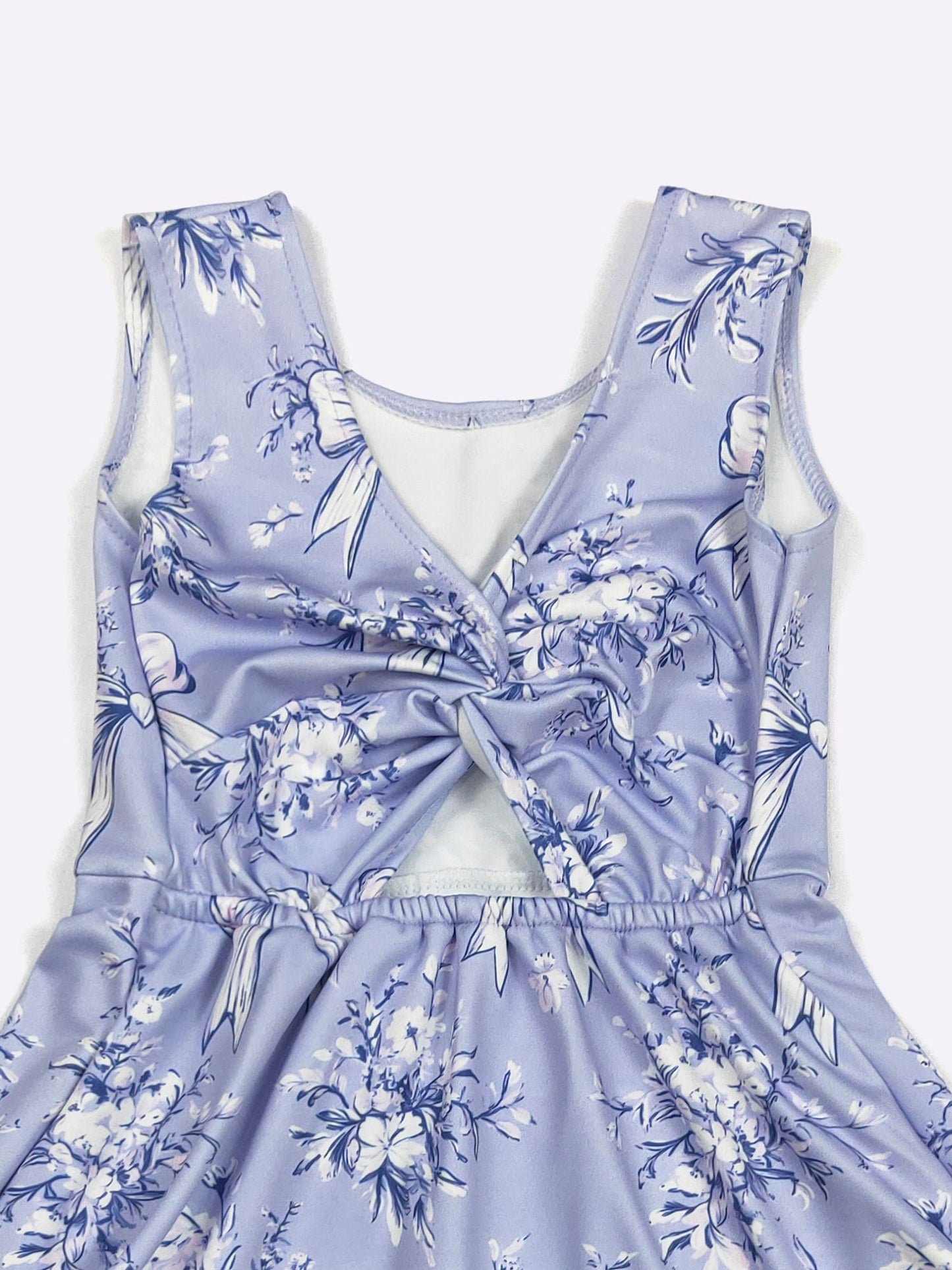 Lapis Bow Girl's Athletic dress