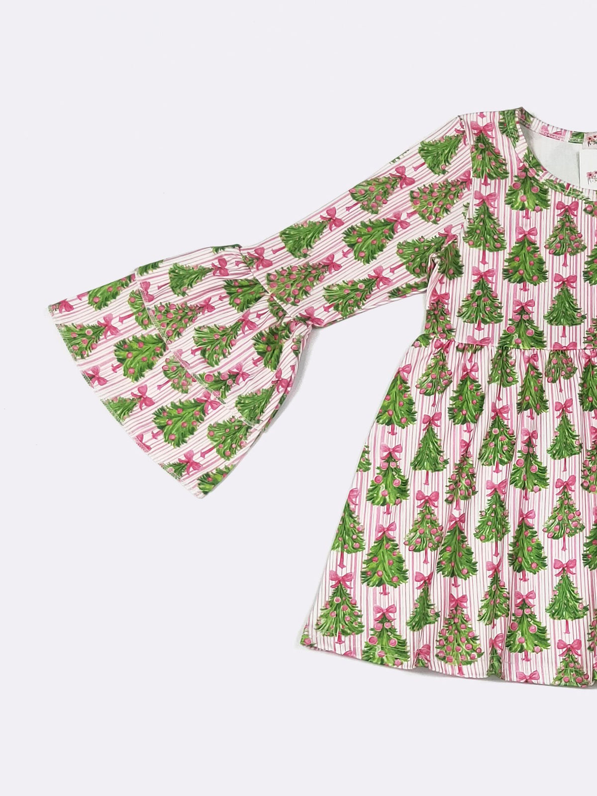 Evergreen Stripes 2 piece Boutique Bell Set