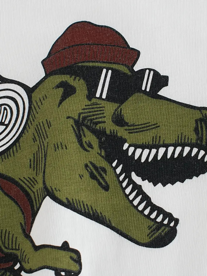 Outdoor Dinosaur Short Sleeve t-shirt