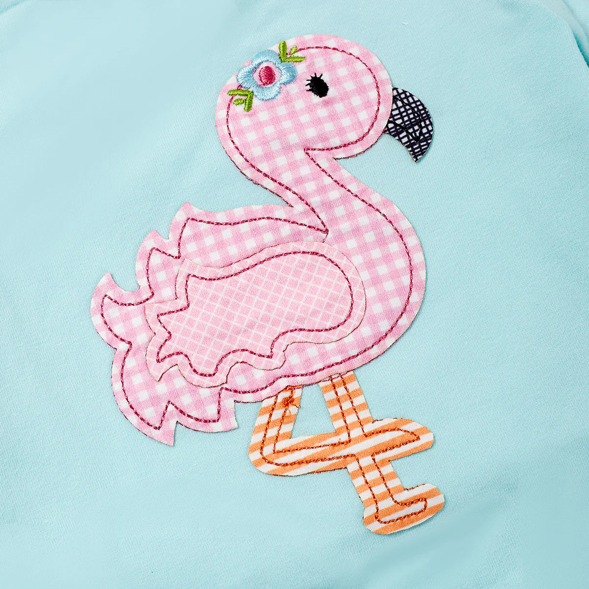 Feisty Flamingo 2-piece Short Set
