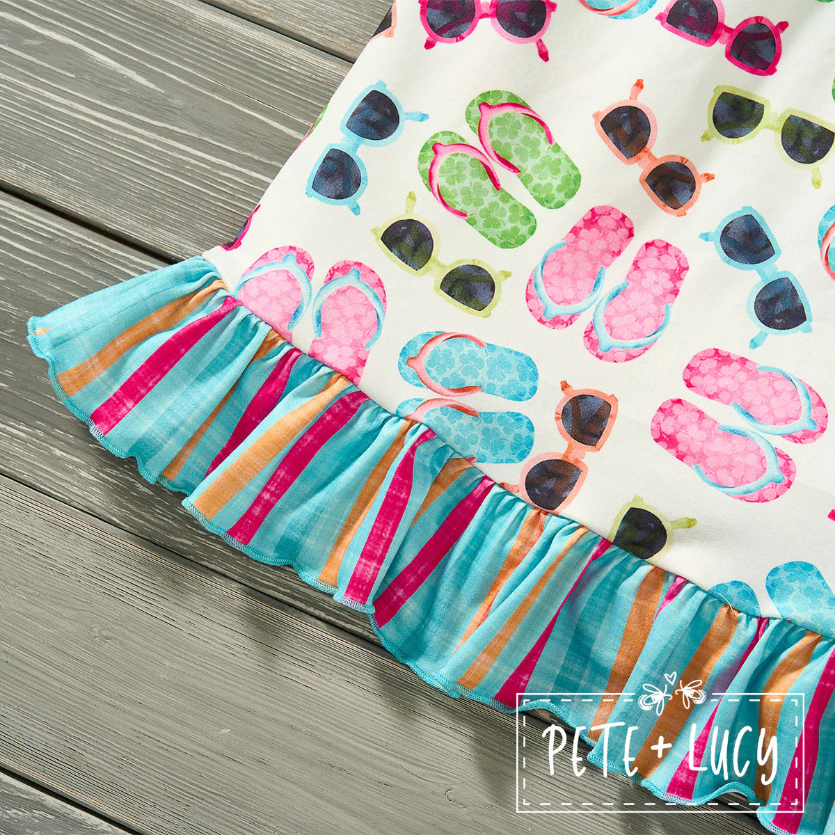 Flip-Flop Summer Sleeveless Dress