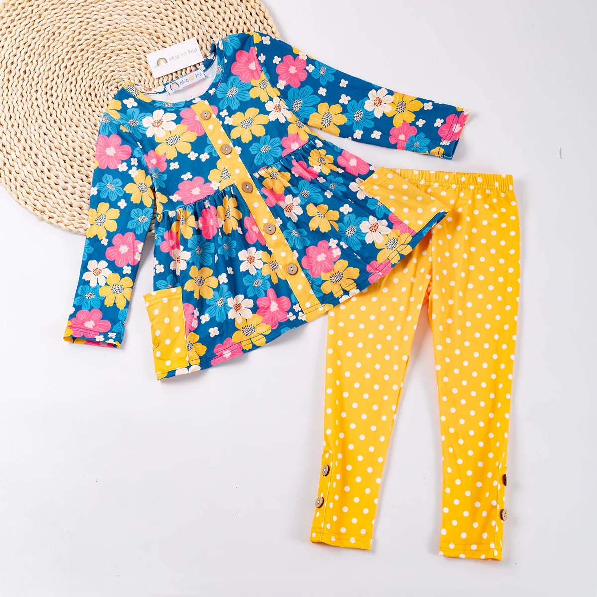 Floral Fun 2-pc Pant Set