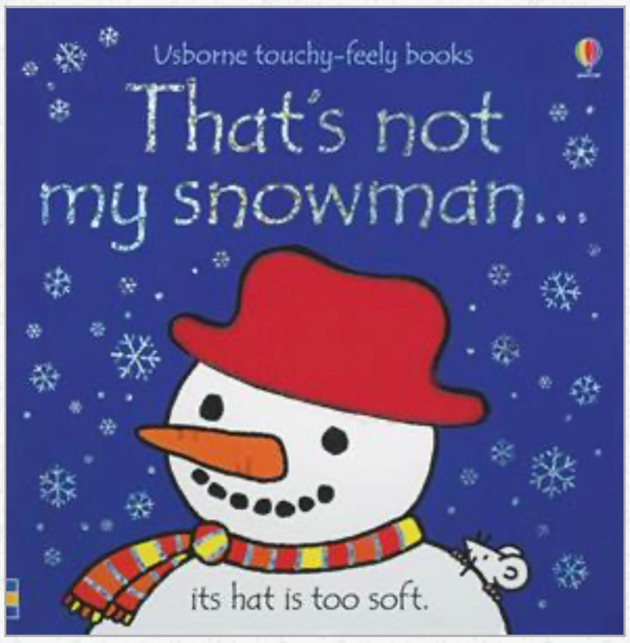 That’s Not My Snowman Book