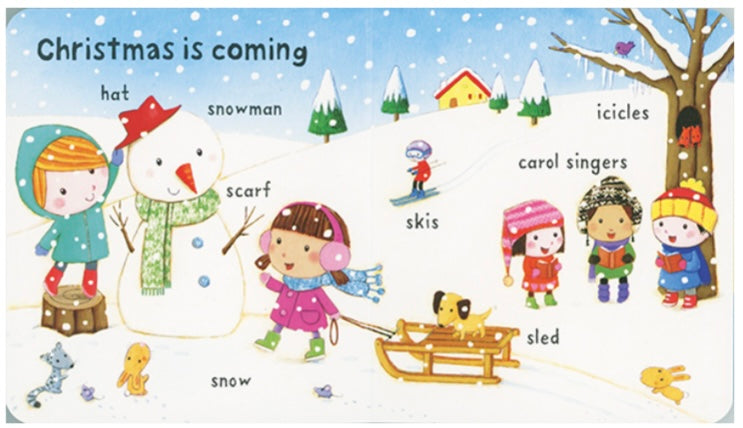 Usborne Very First Words Christmas Book