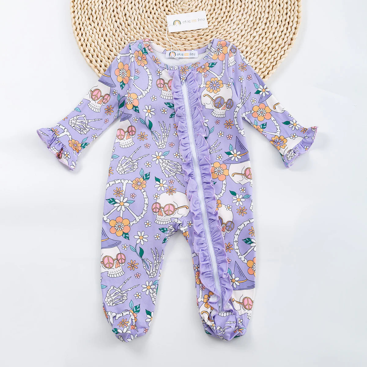 Have a Hippie Halloween Girl's Infant romper