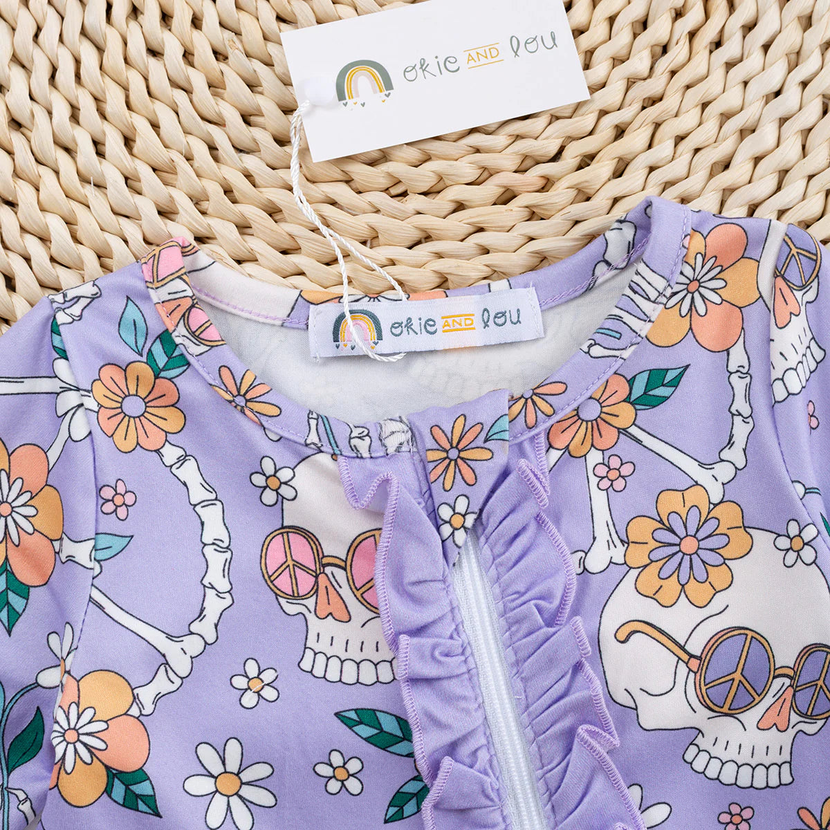 Have a Hippie Halloween Girl's Infant romper