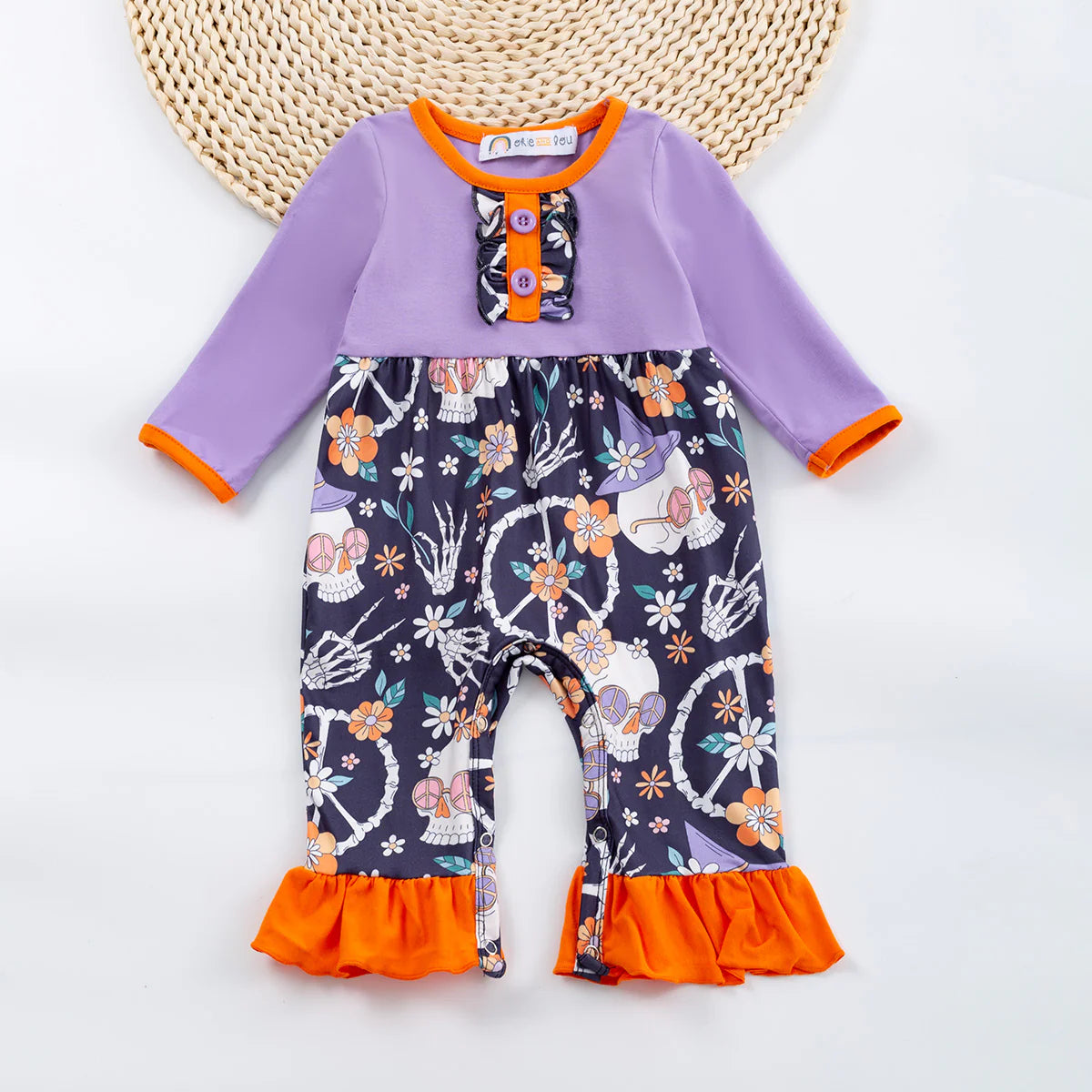 Hippie Haunts Girl's Infant Romper