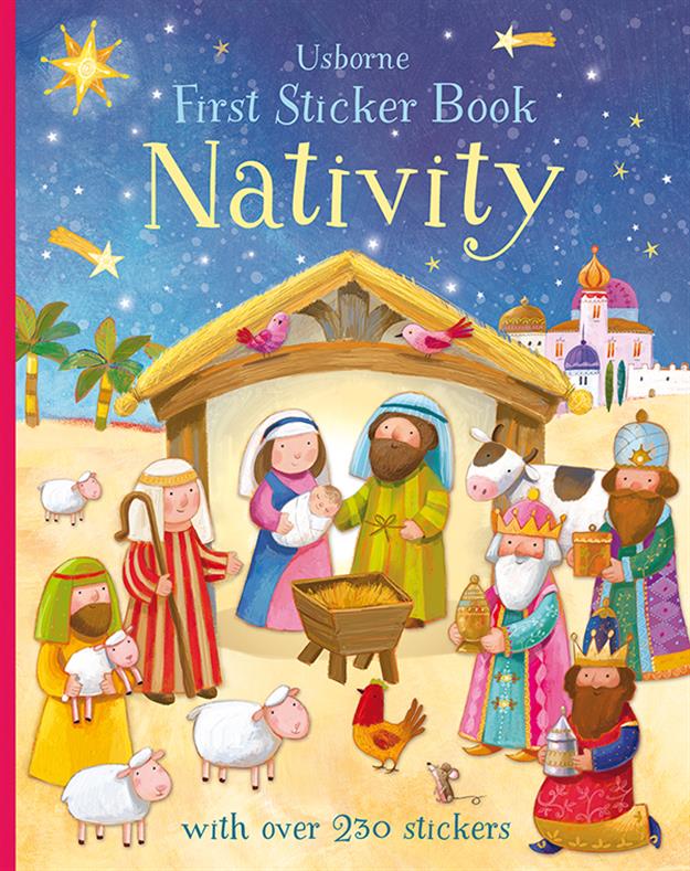 First Sticker Book Nativity