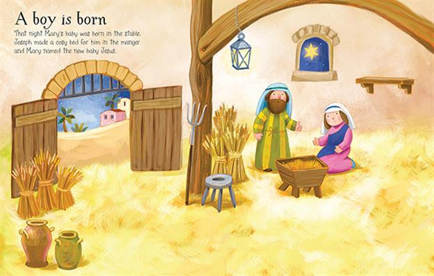 First Sticker Book Nativity