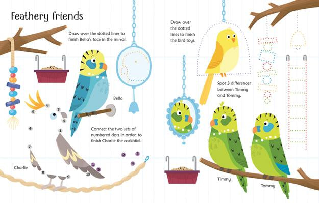 Wipe-Clean Pet Activities Book