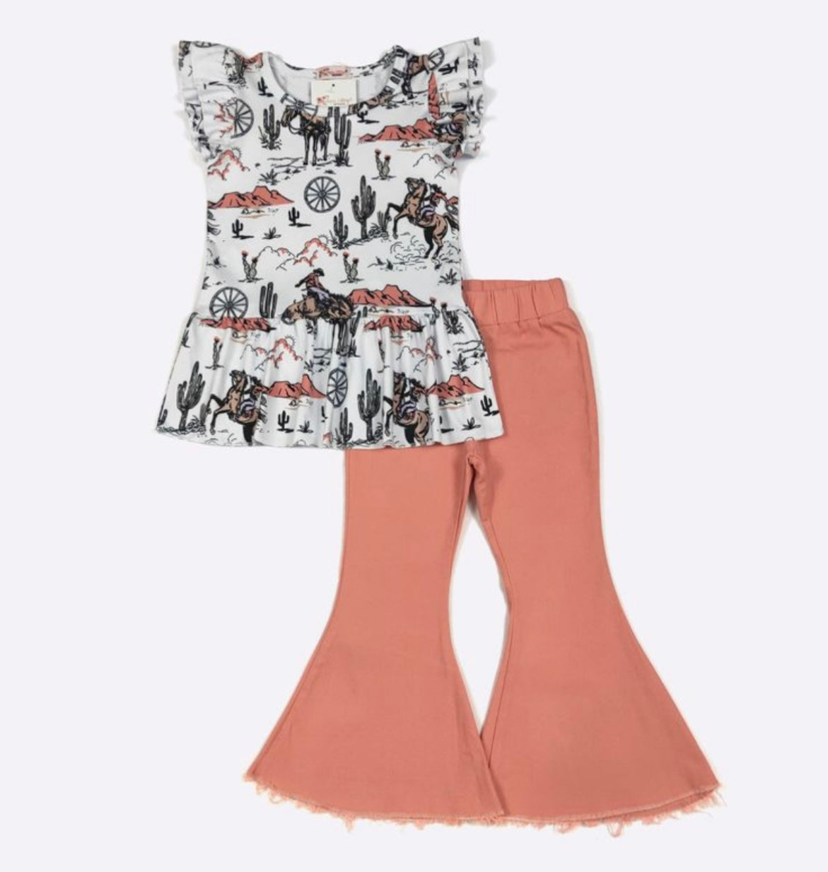 Coral Frontier 2 piece bell pant set