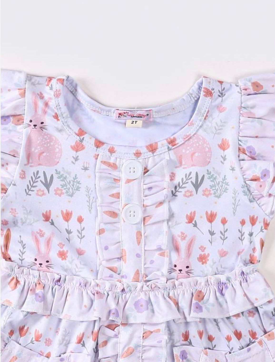 Carrot Top Bunny-Girl's Dress