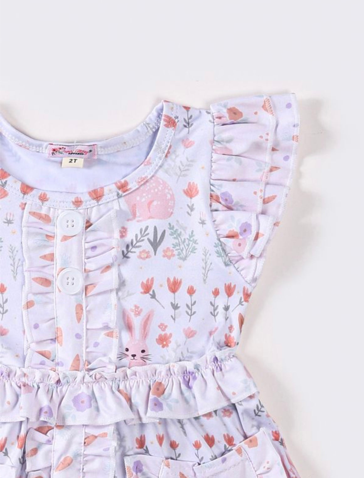 Carrot Top Bunny-Girl's Dress