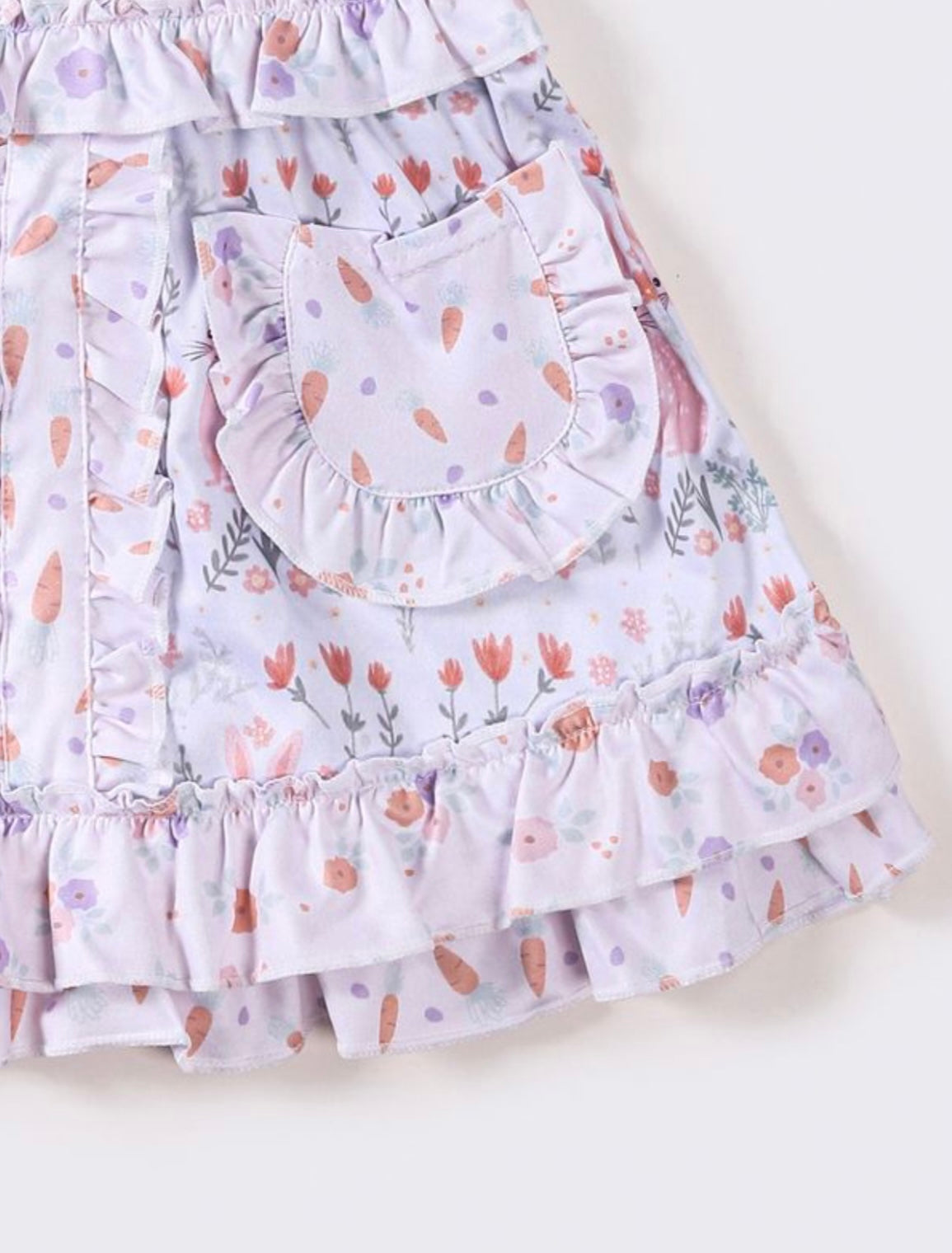 Carrot Top Bunny-Girl's Dress